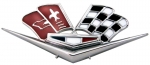 Click Here For Full Product Info E3155 EMBLEM SET-SIDE FRONT FENDER-USA-PAIR-63L-66