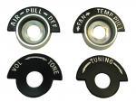 Click Here For Full Product Info E3169 PLATE SET-DASH CONTROL-WITH OUT AIR CONDITIONING-USA-4 PIECES-63