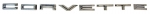 Click Here For Full Product Info E3466 EMBLEM SET-FRONT LETTERS-CORVETTE-WITH FASTENERS-61-62
