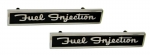 Click Here For Full Product Info E3511 EMBLEM SET-FRONT SIDE FENDER-FUEL INJECTION-PAIR-62