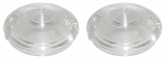 E3804 LENS-PARKING LAMP AND TURN SIGNAL-CLEAR-PAIR-68-69