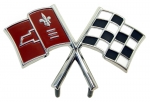 Click Here For Full Product Info E5900 EMBLEM-FRONT-CROSS FLAGS-IMPORT-66