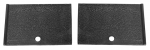 E605301 INSERT-REAR QUARTER TRIM PANEL EXTENSION-BLACK-PAIR-74-77
