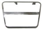 E6110 TRIM-BRAKE OR CLUTCH PEDAL PAD-STAINLESS STEEL-EACH-68-79