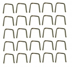 Click Here For Full Product Info E6184 STAPLE SET-INNER AND OUTER FELTS-ENGINE COMPARTMENT-25 PIECES-56-62