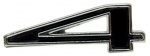 Click Here For Full Product Info E6256-4 EMBLEM-HOOD-4-EACH-67-72