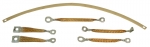 Click Here For Full Product Info E6290 GROUND STRAP SET-WITHOUT SIDE EXHAUST-6 PIECES-64-67