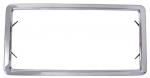 Click Here For Full Product Info E6347 FRAME-LICENSE PLATE-POLISHED STAINLESS STEEL AS ORIGINAL-FRONT OR REAR-63-72