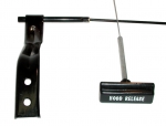 Click Here For Full Product Info E6539 CABLE ASSEMBLY-HOOD RELEASE-WITH HANDLE AND PLASTIC CASING-USA-77-79