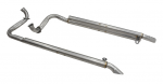 Click Here For Full Product Info E20159 PIPE SET-EXHAUST-SIDE-ALUMINIZED-QUIET SOUND-2.5 INCH-BIG BLOCK-454-70-74
