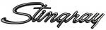 Click Here For Full Product Info E6810 EMBLEM-FRONT SIDE FENDER-STINGRAY-USA-74-76