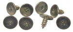 E8004 SCREW SET-WINDSHIELD WEATHERSTRIP RETAINER-CONVERTIBLE PILLAR-8 PIECES-63-67