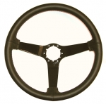 Click Here For Full Product Info E8035 WHEEL-STEERING-LEATHER-WITH BLACK PAINTED SPOKES-80-82