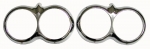 Click Here For Full Product Info E8437 BEZEL-HEADLAMP-CHROME-IMPORT-PAIR-58-60