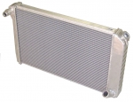 E8954 RADIATOR-ALUMINUM-DIRECT FIT-NATURAL FINISH-MANUAL-76L-81