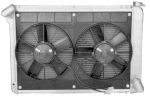 E9046 RADIATOR AND FAN COMBINATION-ALUMINUM-BIG BLOCK-MANUAL-66-68