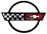 Click Here For Full Product Info E9164 EMBLEM-FUEL DOOR-EXCLUDES '88 ANNIVERSARY EDITION-84-90