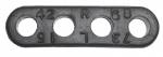 Click Here For Full Product Info E9516 GROMMET-IGNITION SHIELD-RUBBER-4 HOLE-56-74