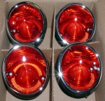 E3649 LAMP ASSEMBLY-TAIL LAMP-USA-INBOARD AND OUTBOARD-LEFT AND RIGHT-4 PCS.-63-67