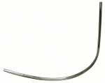 Click Here For Full Product Info E9592L MOLDING-LOWER WINDSHIELD REVEAL-COUPE-STAINLESS STEEL-LEFT-64-67