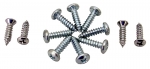Click Here For Full Product Info E9623 SCREW KIT-WINDSHIELD CORNER-HEADER MOLDING 69-76