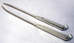 E9692 ARM SET-WINDSHIELD WIPER-CORRECT POLISHED FINISH-PAIR-63-E66