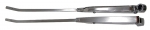 E9693 ARM SET-WINDSHIELD WIPER-CORRECT BRUSH FINISH-PAIR-66-67