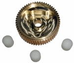 E9765 GEAR-HEADLAMP MOTOR-WITH PELLETS-BRONZE-USA-88-96