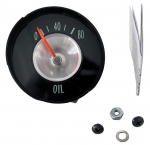 E9774 GAUGE-OIL PRESSURE-80 LBS.-GREEN FACE-63