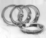 Click Here For Full Product Info EC217S TRIM RING-POLISHED STAINLESS STEEL-SET OF 4- IMPORT-68-82