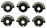 Click Here For Full Product Info EC737 PLATE SET-DASH CONTROL-WITH AIR CONDITIONING-6 PIECES-64