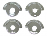 Click Here For Full Product Info EC738 PLATE SET-DASH CONTROL-WITH OUT AIR CONDITIONING-4 PIECES-65-67