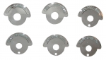 Click Here For Full Product Info EC739 PLATE SET-DASH CONTROL-WITH AIR CONDITIONING-6 PIECES-65-67