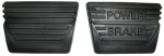 Click Here For Full Product Info EC771 PAD-BRAKE AND CLUTCH PEDAL-MANUAL-WITH POWER BRAKES-PAIR-63-67