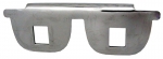 Click Here For Full Product Info EC778 RETAINER-SEAT BELT BUCKLE-CHROME-USA-66LATE
