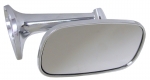 EC837 MIRROR-EXTERIOR REAR VIEW-WITH LARGE HEAD-WITH MOUNTING HARDWARE-RIGHT-75-79