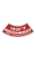 13002 DECAL-AIR CLEANER-327-300 HP-67-68