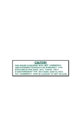13143 DECAL-COOLING SYSTEM WARNING-63E