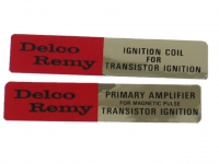13147 DECAL-TRANSISTOR IGNITION-PAIR-64-71-DISCONTINUED