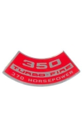 13502 DECAL-AIR CLEANER-350-370 HP-70