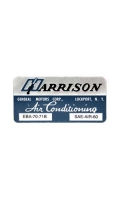 13519-71 DECAL-AIR CONDITIONING EVAPORATOR BLOWER-71