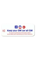 13617 DECAL-KEEP YOUR CAR ALL GM-71-72E