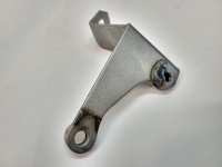 E14724 BRACKET-CABLE INTERLOCK-MOUNTS ON TRANSMISSION-TH400 AUTOMATIC-USA-UN PAINTED STEEL-69-76