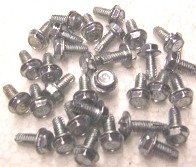 72035 SCREW SET-BOLT ON WHEEL-STARBURST CAP CLIP-32 PIECES-67