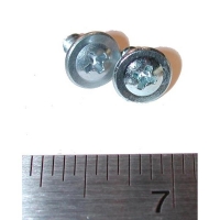 E10765 SCREW-DOOR HANDLE ESCUTCHEON-ZINC-2 PIECES-78-82