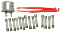 E11205 FUSE AND FLASHER KIT-17 PIECES-64-66