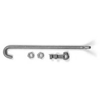 E11618 ROD KIT-CONVERTIBLE REAR BOW CENTER RELEASE-WITH NUTS AND CLIP-68-75