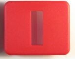 E12083 BEZEL-SEAT BACK RELEASE-RED-00-04