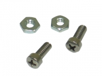 E13169 SCREW SET-WINDSHIELD WIPER DOOR ADJUSTING STOP AND NUTS-4 PIECES-68-72