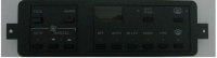 E13269 FACE KIT-COUPE-ELECTRONIC CLIMATE CONTROL-W/ FACE HOUSING, LENS & BUTTON SET-86-89 TEMPORARILY DISCONTINUED